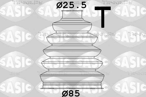 Пыльник ШРУСа наружный Sasic (термопласт) передний для Alfa Romeo Giulietta III 2010-2026. Артикул 1904029