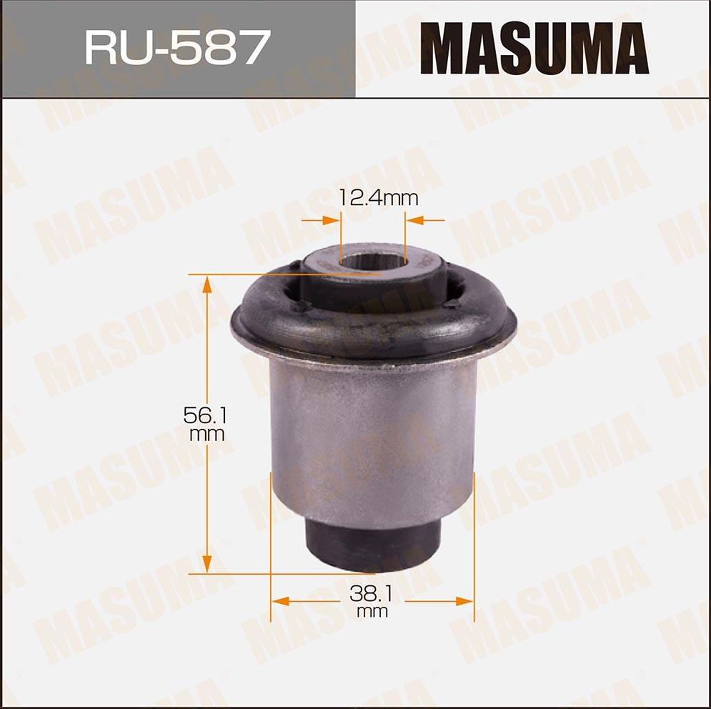 Сайлентблок переднего рычага подвески Masuma. Артикул RU-587