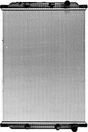 Радиатор охлаждения двигателя AVA. Артикул RE2086N