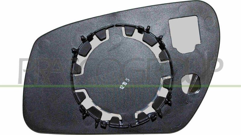Зеркальное стекло бокового зеркала Prasco. Артикул FD3427503