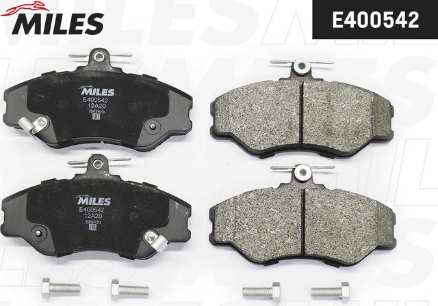 Тормозные колодки Miles (Low-Metallic). Артикул E400542