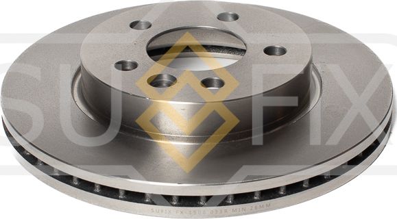 Диск тормозной передний правый/левый VOLKSWAGEN AMAROK 2010-2016 (Sufix). Артикул FX1508