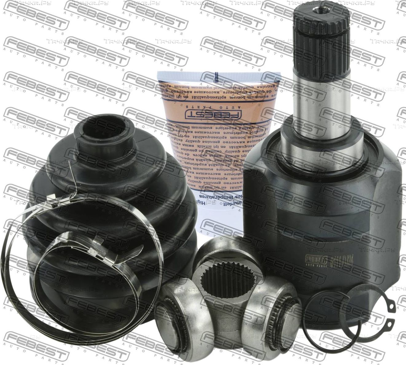 Шрус внутренний (граната) Febest передний для Mitsubishi Galant IX 2003-2012. Артикул 0411-DJ24