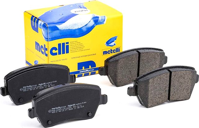Тормозные колодки Metelli передние для Lada Largus I 2012-2026. Артикул 22-0485-0