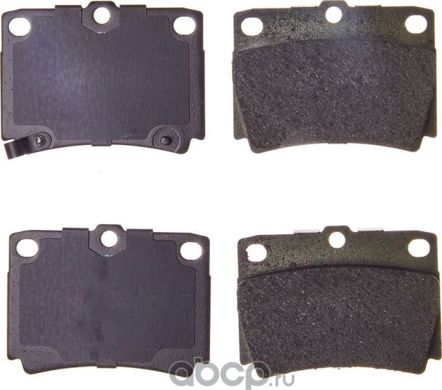 Колодки тормозные задние (Avantech). Артикул AV448