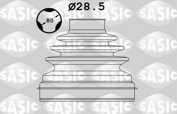 Пыльник ШРУСа внутренний Sasic. Артикул 1906132