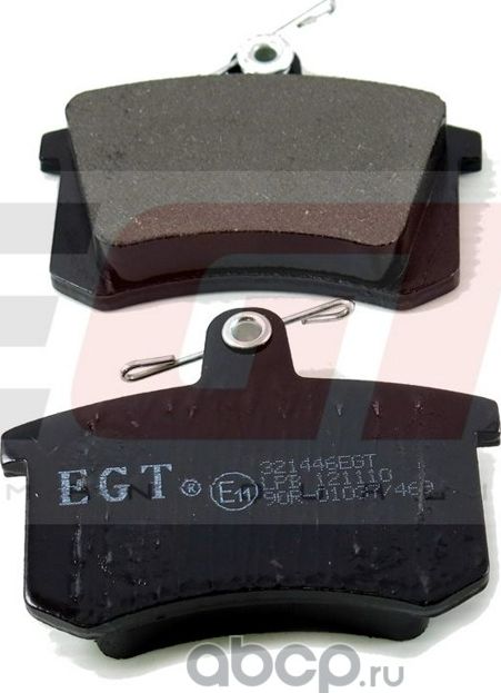 Колодки тормозные дисковые СТАНДАРТ AUDI 100 83>91, 80 83>94, C4 91>94, A6 95>97 (EGT). Артикул 321446EGT