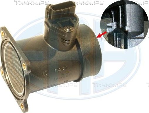 Датчик массового расхода воздуха (ДМРВ) Era OEM для Nissan Almera Tino I 2000-2006. Артикул 558083