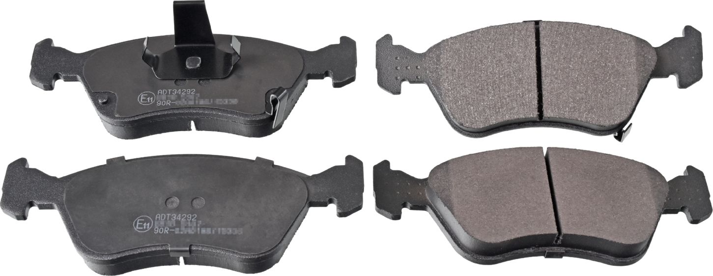 Тормозные колодки Blue Print. Артикул ADT34292