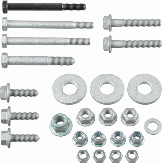 Ремкомплект рычагов подвески VAG Lemforder Service Pack. Артикул 39129 01