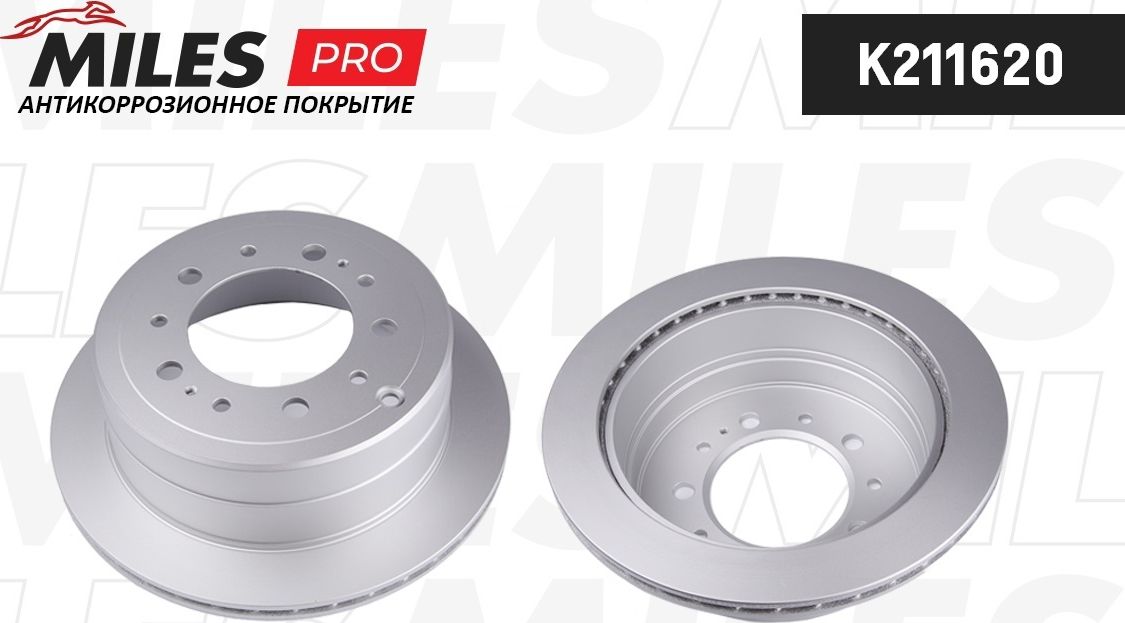 Тормозной диск Miles. Артикул K211620