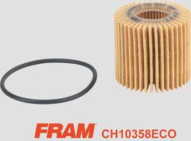 Масляный фильтр Fram для Toyota Auris II 2012-2018. Артикул CH10358ECO
