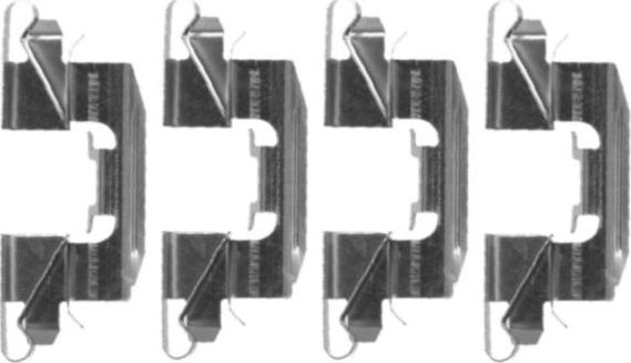 Комплектующие, колодки дискового тормоза Textar. Артикул 82507700