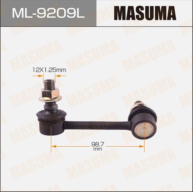 Стойка (тяга) стабилизатора Masuma передняя левая для Mazda CX-9 I 2007-2016. Артикул ML-9209L