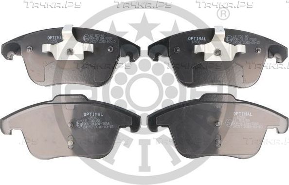 Тормозные колодки Optimal передние для Citroen C4 I 2004-2013. Артикул BP-12506