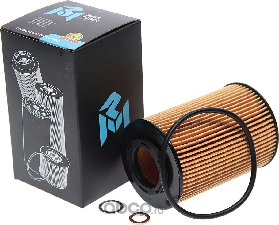 Фильтр масляный HYUNDAI Santa Fe,Tucson KIA Sportage (2.0/2.2 CRDI) MEGAPOWER Megapower. Артикул 10023113