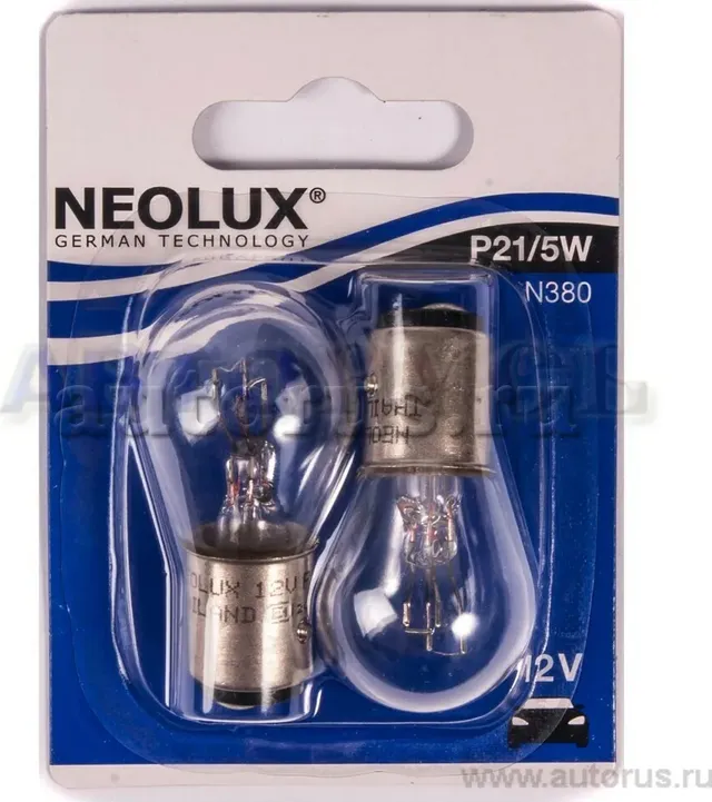 ЛАМПА 215W 12V BAY15D 10XBLI2 NEOLX P215W ДВОЙН (Neolux). Артикул N38002B