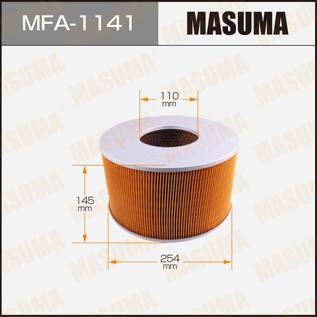 Воздушный фильтр Masuma. Артикул MFA-1141