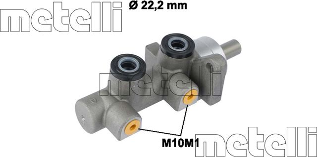 Тормозной цилиндр главный Metelli для Daewoo Lacetti 2004-2010. Артикул 05-0722
