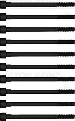 Комплект болтов ГБЦ Victor Reinz. Артикул 14-55008-01