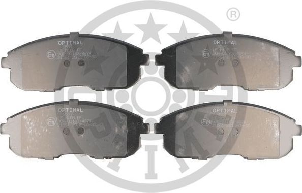 Тормозные колодки Optimal. Артикул BP-09597