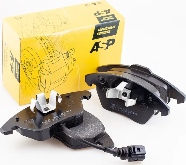 Колодки тормозные передние VW Polo Sedan (10-) Passat B6 B7 CC/SKODA Rapid Octav (ASP) ASP. Артикул K410210