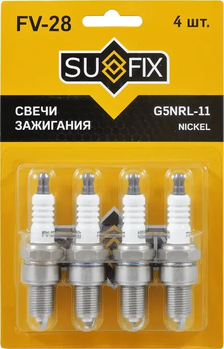 Свеча зажигания (Nickel) (Sufix). Артикул FV-28
