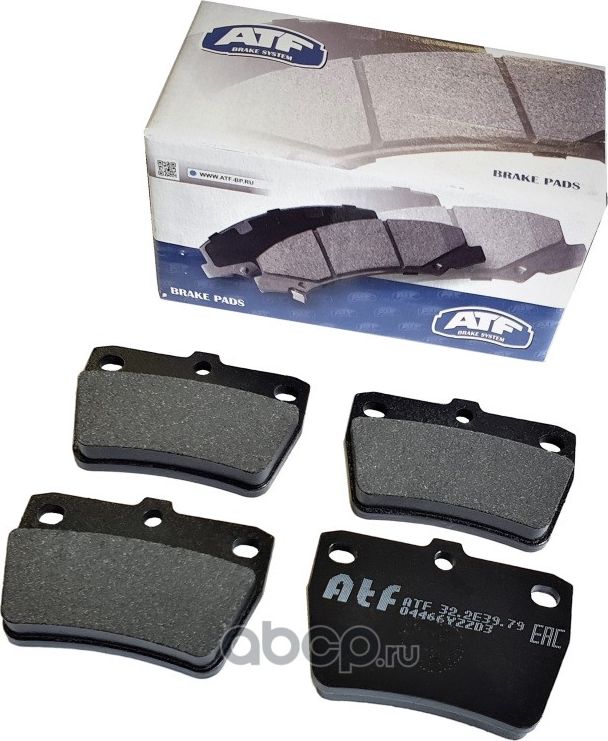 Колодки тормозные задние 4 3223979 (ATF). Артикул 322E3979