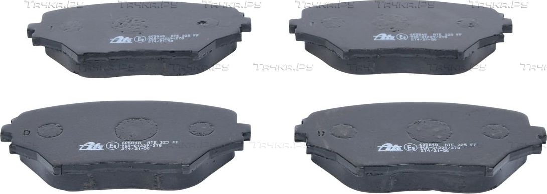 Тормозные колодки ATE передние для Toyota RAV4 II (XA20) 2000-2005. Артикул 13.0460-5848.2