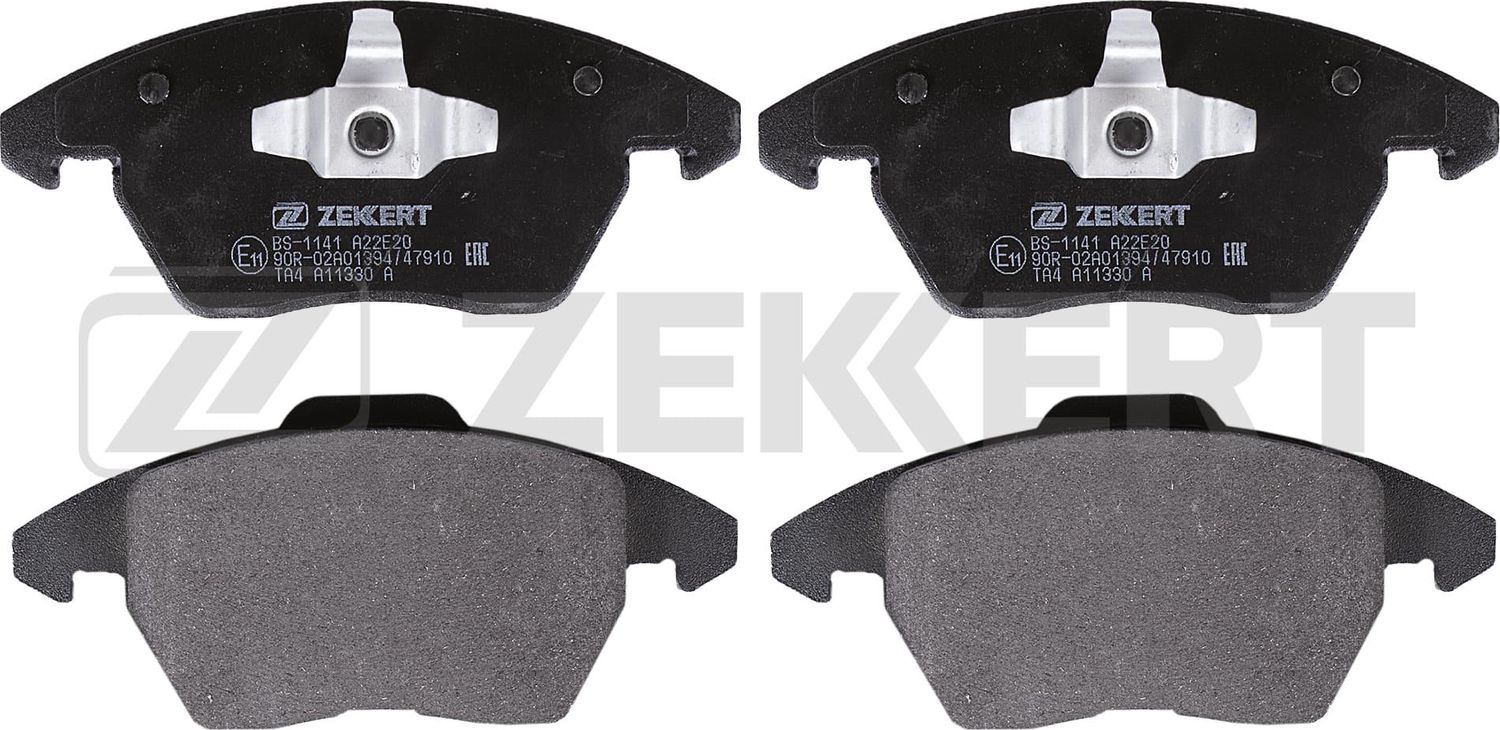 Тормозные колодки Zekkert передние для Audi S1 I (8X) 2014-2018. Артикул BS-1141