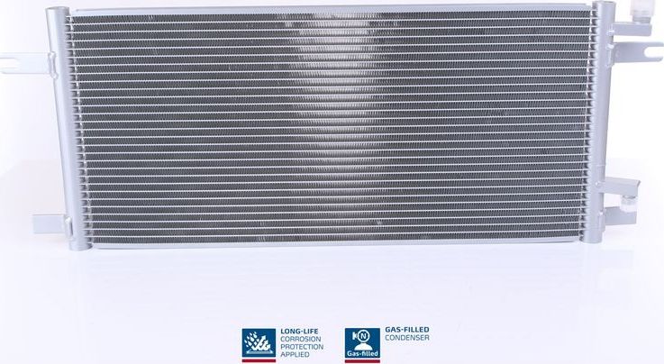 Радиатор кондиционера (конденсатор) Nissens (алюминий). Артикул 940376