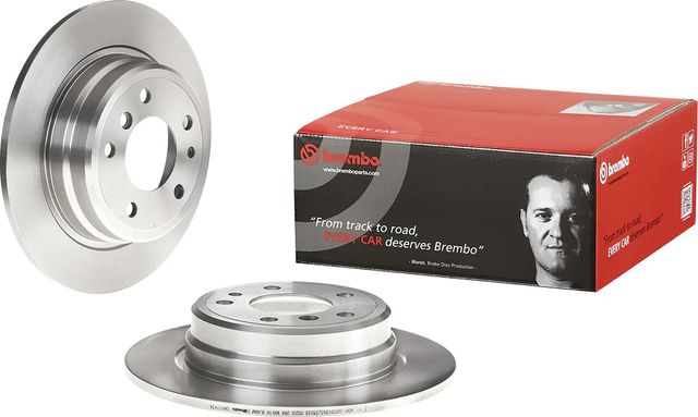 Тормозной диск Brembo задний для BMW 5 III (E34) 1987-1996. Артикул 08.5174.34