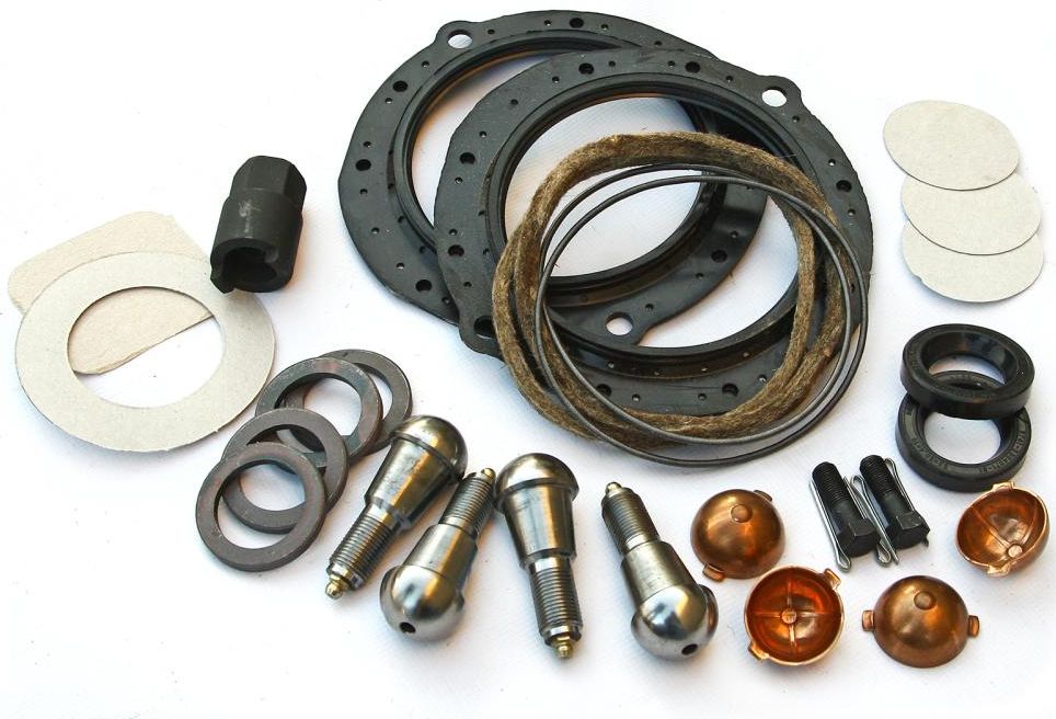 Комплект Бийск Спайсер для ремонта шкворневого узла с вкладышами нового образца полный для УАЗ Хантер 2011-2026. Артикул БП000000049