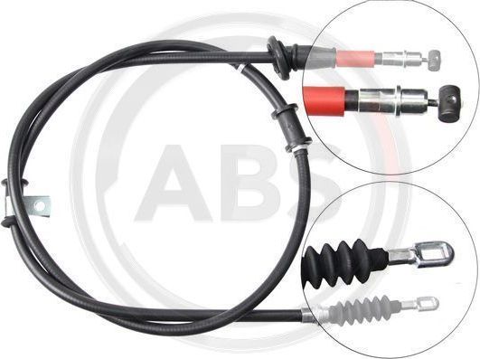 Трос ручника (тросик ручного тормоза) ABS. Артикул K19637