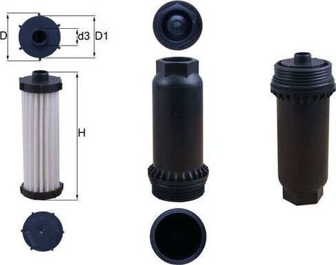 Фильтр АКПП Mahle-Knecht для Volvo S60 II 2010-2015. Артикул HX 151KIT