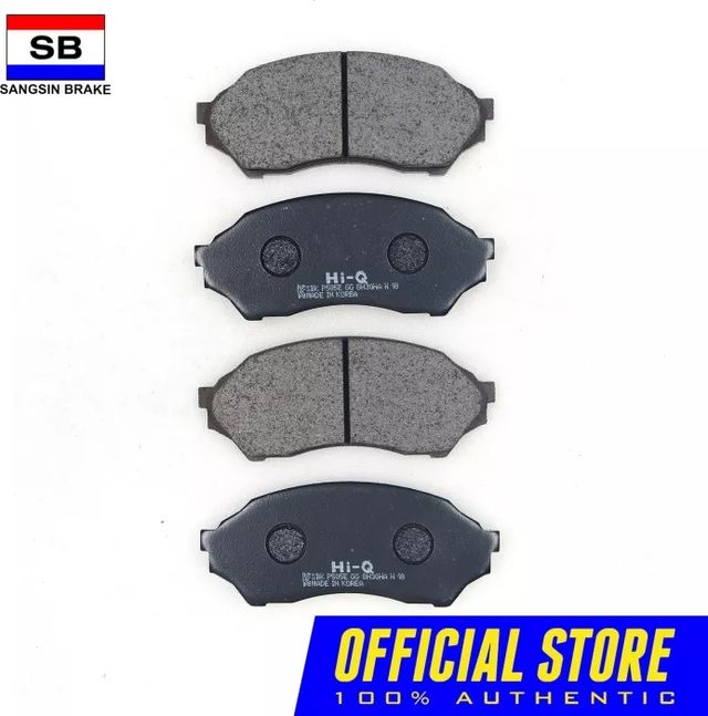 Тормозные колодки Sangsin Hi-Q передние для Mazda 323 VI (BJ) 1998-2004. Артикул SP1227