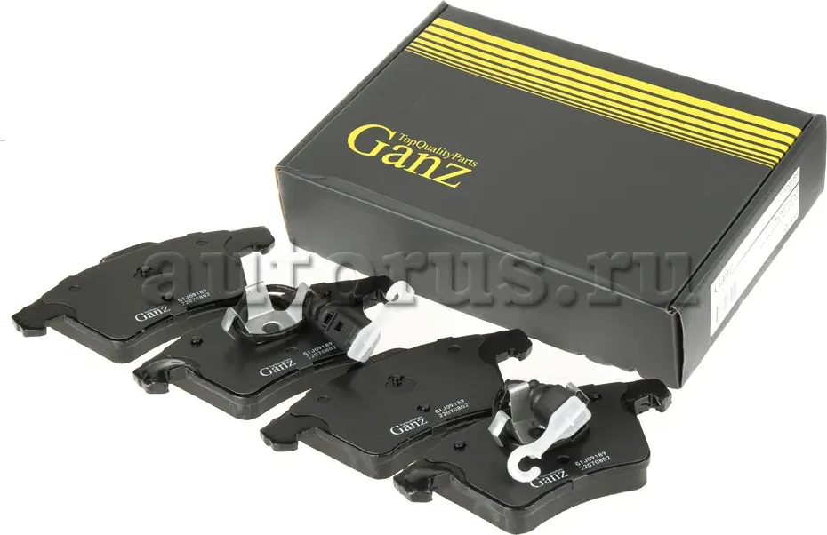 Колодки передние (Ganz). Артикул GIJ09189