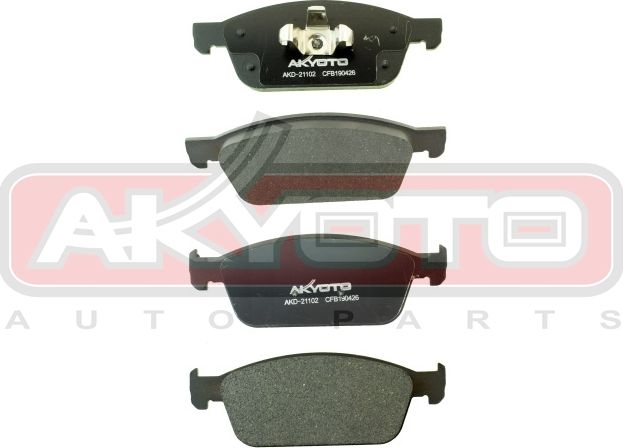 Тормозные колодки Akyoto. Артикул AKD-21102
