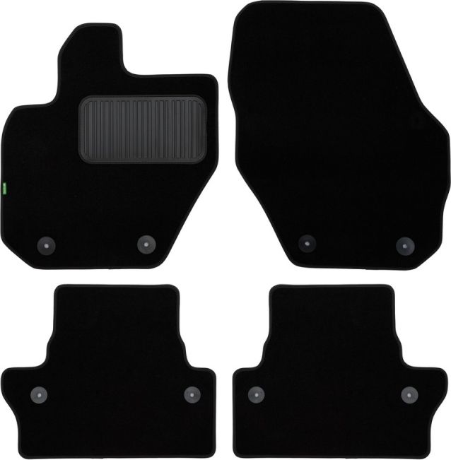 Коврики текстильные Klever Standard для салона Volvo XC60 I АКПП внедорожник 2008-2017. Артикул KLEVER02500901210kh