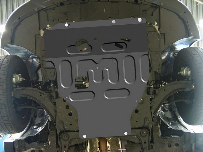 Защита АвтоСтандарт для картера и КПП Nissan Tiida 2004-2014. Артикул 51427