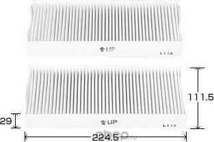 Фильтр салонный (VIC). Артикул AC803E