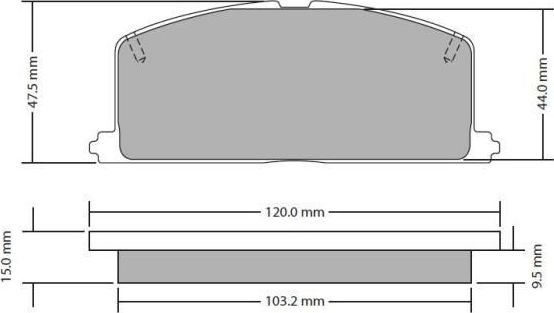 Тормозные колодки Fremax. Артикул FBP-0303