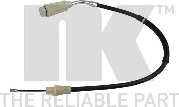 Трос ручника (тросик ручного тормоза) NK правый для Volvo S80 II 2006-2016. Артикул 904860