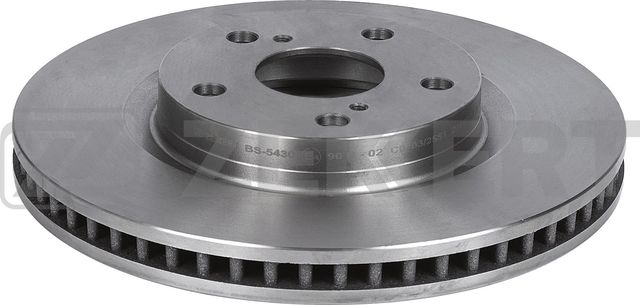 Тормозной диск Zekkert передний для Toyota Auris II 2012-2018. Артикул BS-5430