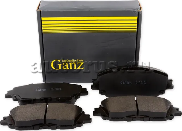 Колодки торм.пер. (Ganz). Артикул GIJ09183