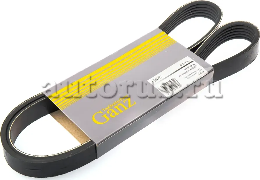 Ремень поликлиновый 6PK1210 (Ganz). Артикул GIE37142