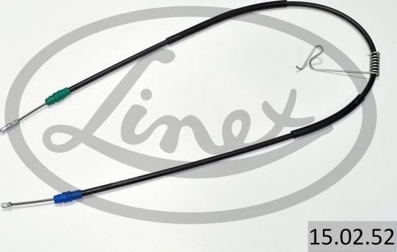 Трос ручника (тросик ручного тормоза) Linex. Артикул 15.02.52