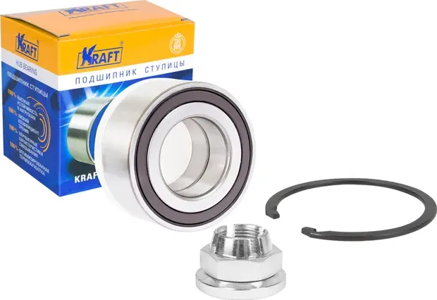 Подшипник ступицы RENAULT FLUENCE/MEGANE/DUSTER 08- передн. (Kraft). Артикул KT204604
