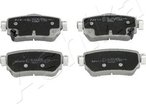 Тормозные колодки ASHIKA задние для Nissan X-Trail T32 2014-2025. Артикул 51-01-107