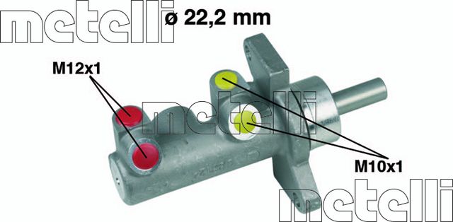 Тормозной цилиндр главный Metelli для Opel Calibra 1990-1997. Артикул 05-0230